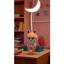 Famemus Accessory Sevimli Tavşan Masa Üzeri Gece Lambası Boyut 30CM
