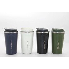 500 ml Paslanmaz Çelik Termos Mug - Çift Katmanlı Sızdırmaz Kahve Kupası ALK3134