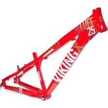 Vikingx Tuff X-25 Dirt Jump Aliminyum Kadro Kırmızı