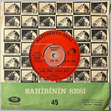 Berkant  -  Sana Gönül Verdim Diye /  Değişmeyen Ne Kaldı   ( 45 Lik Yerli Plak -Dönem Baskı)