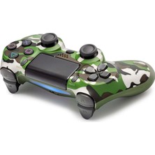 Pileli Store Pilelistore Ps4 Gamepad Yeşil Kamuflaj HD323A