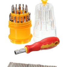 Abnturk Süper Kaliteli 31 Parça Elektronik Saat Tamiri Için Tornavida Yumurta Uç Seti Takımı