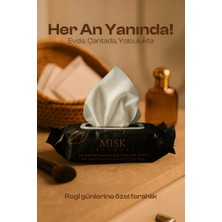 Misk Intim Temizleme ve Hijyen Mndili | 100 Adet | Ph Dengeleyici Enfeksiyon Giderici Koku Önleyici - Alkolsüz X3 Paket