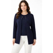 Gürkan Kadın Anne Triko 2 Li  Hırka Takım BGL-ST05295