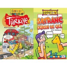 Eğlenceli Bilgi Yayınları Güzel Ülkem Türkiye 3 ve Satranç Öğren De Gel (Metin Özdamarlar)