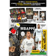 Parodi Yayınları Mbappe Futbol Kitabı Hediyeli Set - 3D Biblo, Maske, Korna, Dev Poster, 14 Kart, Sticker Hediyeli