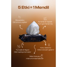 Misk Intim Temizleme ve Hijyen Mendili | 60 Adet | Ph Dengeleyici Enfeksiyon Giderici Koku Önleyici - Alkolsüz  X3 Paket