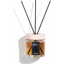 olailon Mango Kokulu Oda Kokusu | 120 ml | Çubuklu |bej Beton Kapaklı | Dekoratif & Modern Tasarım