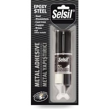 SHC4200 Epoksi Metal Yapıştırıcı Enjektör 5 Dakika 28 gr