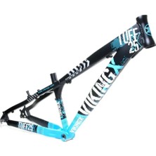 Vikingx Tuff X-25 Dirt Jump Aliminyum Kadro Siyah-Mavi