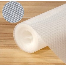 Bulut 10 Metre Şeffaf Kaydırmaz Raf Dolap ve Çekmece Örtüsü