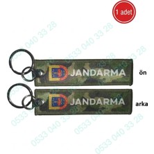 Anahtarlık Marketi Jandarma Kumaş Anahtarlık