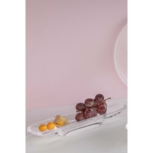 Paşabahçe Nude Silhouette Uzun Servis Tabağı - 1 Adet