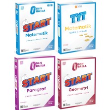 ÜçDörtBeş Yayınları 0'dan Başla Start Matematik-Paragraf-Geometri Soru Bankası ve Tyt Matematik Soru Bankası