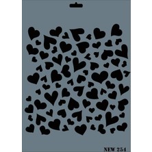 SHC4200 New Seri N-254 Stencil 35X25 cm
