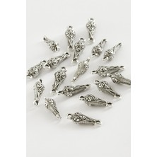 Zero Land Hnrlishp Oval Tesbih Püskül Ara Atı 50 Gram-Gümüş Rengi