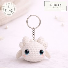 Işığın Öfkesi Ejderhanı Nasıl Eğitirsin Anahtarlık Charm Hediyelik Amigurumi Örgü