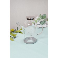 Paçi-Alısa 600 ml Metal Kapaklı Cam Yağlık (P/CAM-401288)