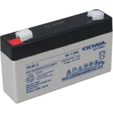 Uravas Store Yokohama Yh-61.3 6 Volt - 1.3 Amper Akü (98X25X52 Mm)