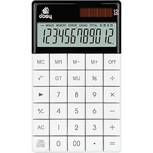 Uravas Store Dosy Hesap Makinesi, Beyaz, Orta Boy, 166MMX100MM