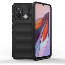Uravas Store Redmi 12C Kılıf Optimum Silikon - Siyah