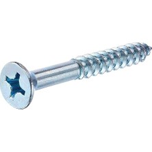 Uravas Store The Group 40037 6-Inç x 2-1/2-Inç Düz Başlı Phillips Ahşap Vida, 100&APOS;LÜ Paket, Çinko