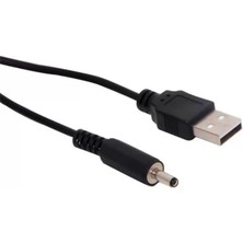 Uravas Store 3.5*1.35 Uç Adaptör USB To Dc Çevirici Kablo