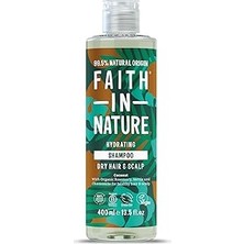 Uravas Store Faith In Nature Coconut / %99 Doğal Içerikli Şampuan-Nemlendirici Hindistan Cevizi Normal&amp;kuruy