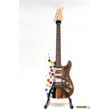 Puandorg Penalı Elektro Gitar Custom Epoksi & Yıllanmış Ağaç Kişiye Özel