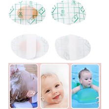 SHC4200 20 Adet Bebek Banyo Huz Kulak Bandı -Şeffaf Su Geçirmez Yapışkanlı Bant Kuaför Bandı