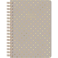 Uravas Store Le Color Noktalı Bullet Journal Defter Shine Kum 17X24