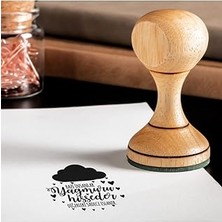 Uravas Store Hediyesepeti Özlü Sözler Ahşap Mühür Seti