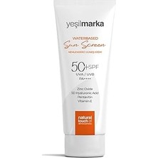 Uravas Store Yeşilmarka Water Based Moisturizing Sun Screen 50 Spf Güneş Koruyucu Krem