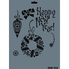 SHC4200 New Seri N-223 Stencil 35X25 cm