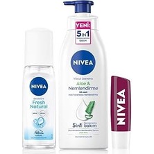 Uravas Store Kişisel Bakım Seti,banyo Terliği Hediye,vücut Losyonu,dudak Bakım,pump Sprey Deodorant