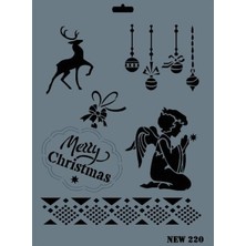 SHC4200 New Seri N-220 Stencil 35X25 cm