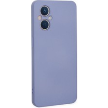 İlk El Grup Ieg™  Oppo Reno 7 Lite Kılıf Nano Içi Kadife Silikon - Lila