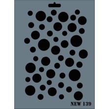 SHC4200 New Seri N-139 Stencil 35X25 cm
