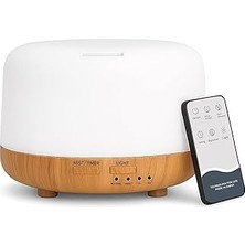 Uravas Store Robeve 500 ml Ultrasonik Aroma Difüzör Hava Nemlendirici Buhar Makinesi – Uzaktan Kumandalı – Ayarl