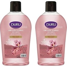 Uravas Store Organik Içerikli Sıvı Sabun, Kiraz Çiçeği Kokulu, 1500 Ml, 2'li Paket