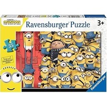Uravas Store Ravensburger 5063 Minyonlar 2 Gru'nun Yükselişi 35 Parça 3 Yaş Üzeri Çocuklar Için Yapboz