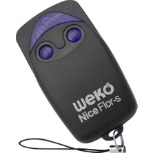Uravas Store Weko Nice FLO2R-S 2 Kanallı 433,92 Mhz Garaj Kumandası WK-14872