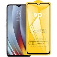 Pileli Store Oppo Realme 5 Pro 9d Full Glue Tempered Cam Ekran KORUYUCU-(5775)