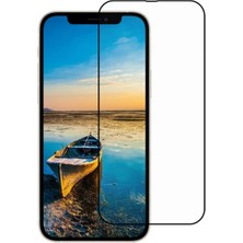 Pileli Store Ally iPhone 13 Mini 5.4 9d Full Tempered Cam Ekran KORUYUCU-(5775)