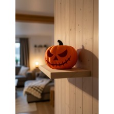 Ny Joy 21 cm Kapaklı Balkabağı Kutu Konsept Dekor