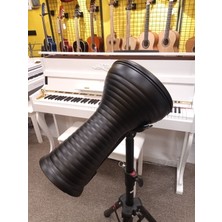 Puandorg Darbuka Döküm Kaliteli Siyah Mat - Akort Ayarlı ( Taşıma Çantası+Metod)