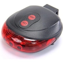 Uravas Store Çok Fonksiyonlu Pilli Bisiklet LED Işığı Arka Stop Ası