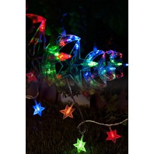 Uravas Store Ay-Yıldız Tasarımlı 20 Ledli Dekor Ası (4 Mt)