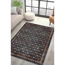 Lioara Home Vintage Dijital Baskılı Halı – Modern, Kaymaz Taban, Leke Tutmaz, Salon & Oturma Odası Için