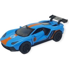 Calperia Çek Bırak Metal Arabalar 13 cm - Mavi (Lisinya)